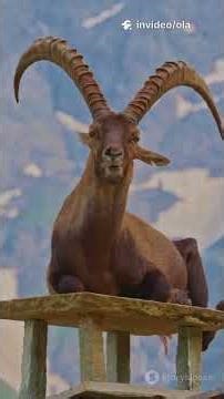 Why Mountain Goats Never Fall From Vertical Cliffs #wildfacts #mountaingoat #wildlifefacts