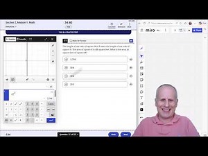 Digital SAT Full Walkthrough Bluebook Official Practice Exam 11 Math Module 1