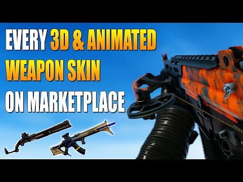 Every 3D & ANIMATED Weapon Skin On R6 MARKETPLACE (Y9S1)