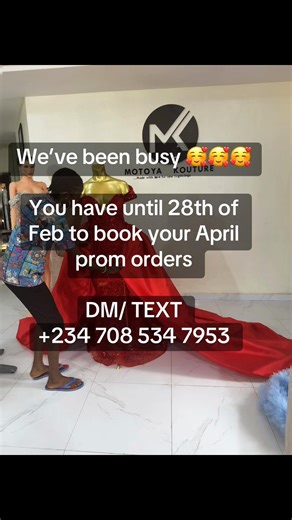 PROM 2026 — Your dream gown/suit starts here To begin your custom prom dress/suit booking, kindly share the following details: • Full Name • Prom Date • Email Address • Inspiration Photos • Preferred Colour • How much is your Budget ? What size do you wear ? I look forward to creating something truly special for you. #prom2026 #promdress #promgown #promdressdesigner #promqueen