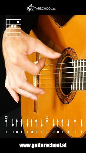 Flamenco guitar gallop rhythm made easy 💃 #GuitarLessons #SpanishGuitar