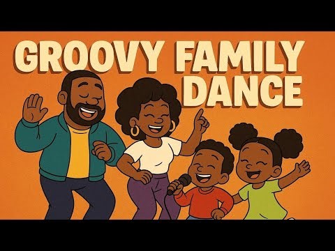 Groovy Family Dance 🕺🏾💃🏽 | Fun R&B Kids Song | Dance Along with Mommy, Daddy & Baby!
