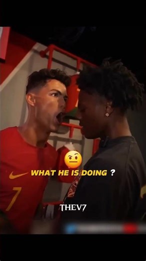When Youtubers Meet Ronaldo statue ☠️😮‍💨