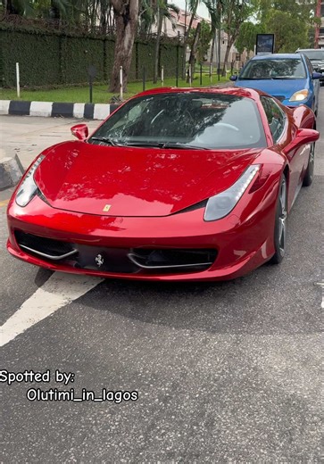 Ferrari 458 Spider Spotted in Lagos