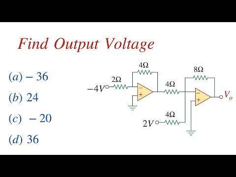 Operational Amplifier Solved Problem || Inverting Amplifier || Summing Opamp Circuit