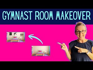 Gymnast Room Makeover — Easy + Affordable Gymnast Decor Ideas!