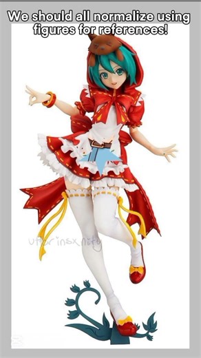 Figure references 💕 || #oc #figurine #onepiece #miku #digitaldrawing #youngartist #digitalart