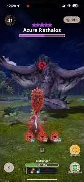 G10.5 Deviljho HH VS. 10* Azure Rathalos (Urgent) - Monster Hunter Now