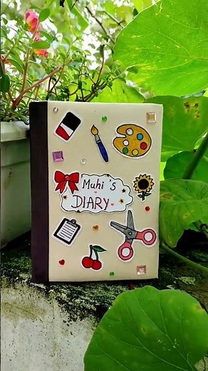 Cute Handmade Diary 💕 | Aesthetic DIY Idea | mahi.creates