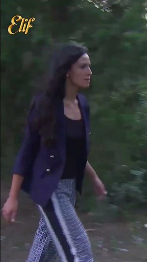 She's running away from evil! #elifdrama #elif #turkishdramaurdu