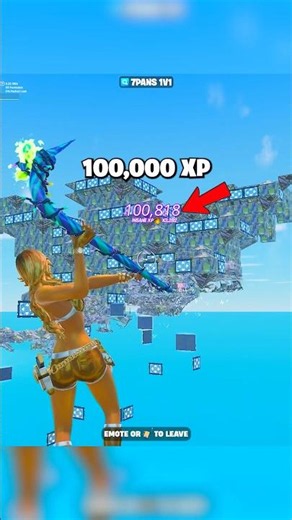 INSANE XP Map To Level Up FAST and Hit Level 100 In Chapter 7 Season 3 😍