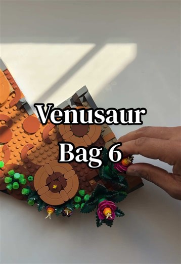 Build Your Own Venusaur with LEGO - Bag 6 Guide