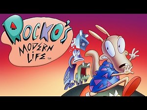 Rocko's Modern Life - Intro - 4K - 60fps - HD - Upscaled - Stereo