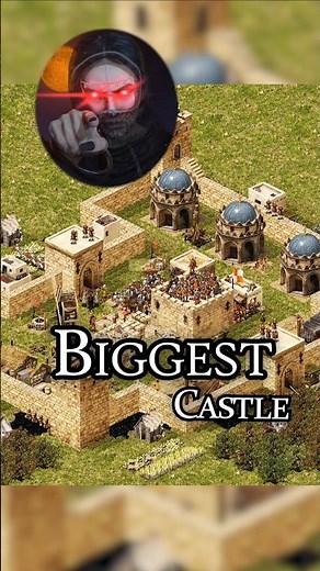 BIGGEST castle 🏰 build by Kahinah #strongholdcrusader #castledefense #castlebuilding