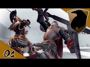 Crowfall: First time in the Hungerdome! [Crowfall Gameplay German Alpha PvP Part 1]