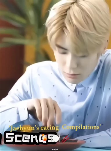 Jaehyun's Dimples While Eating: A Cuteness Compilation