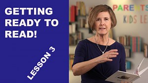 Getting Ready to Read -Video Lesson 3