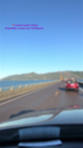 This bridge is so incredible. 5 miles long over the Columbia River connecting Oregon and Washington