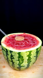 Watermelon Juice 🍉 inside Watermelon 😁 #reels #fblifestyle #cookingparty #dinnerspecials #lunchspecials | Our Cooking Universe