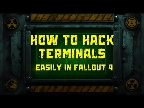 HOW TO HACK TERMINALS IN FALLOUT 4 EASILY