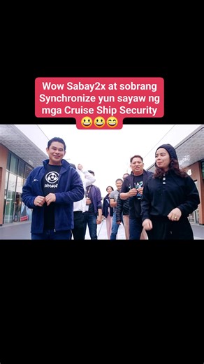 4.4K views · 69 reactions | Sobrang saya naman ng mga Cruise Ship Security..sabay2x at sobrang synchronized yun sayaw  Just for fun mga kabaro kung 59...sana makasama din namin kayo dito sa barko  #security #securityguard #BUHAYSECURITYGUARD #securityofficer #engagementisthekey #contentmonitezation #contentcreator #monetization #everyone #follower #highlightsシ゚ | Tuto D. Repaja | Facebook