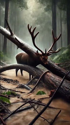 "The Deer and The Peacock 🦌🦚 | Heartwarming Jungle Friendship Story | Moral Cartoon for Kids"