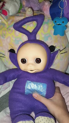Talking tinky winky plush 1996 golden bear rare #shorts #fyp #liamwasafairy #teletubbies