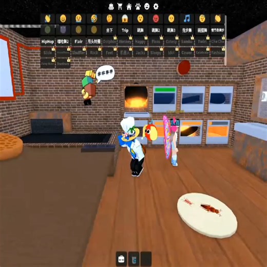 在披萨店工作第4天，Roblox，罗布乐思，工作生活，VL0G我发起了一个投票工作。