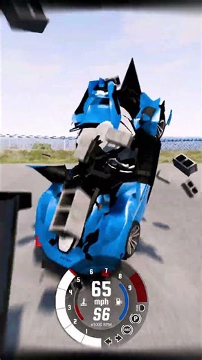 Ferrari SF90 Frontal Impact Crash Test