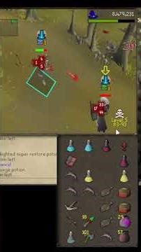 Strongest Combo in OSRS #osrs #osrspking