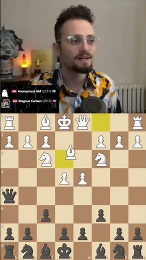 “Magnus Carlsen Gambit with BLACK?! 🤯” #chess #magnuscarlsen