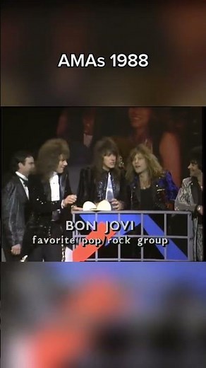 Rewind to our win in 1988 for Favorite Pop/Rock Group 📽️ Were you watching?