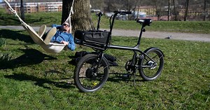 Elbi e-bike puts the battery in the cargo basket
