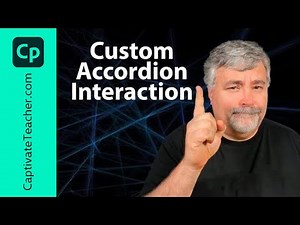 Custom Accordion Interaction with Forced Navigation for Adobe Captivate Classic Project