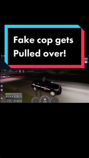 Roblox Fake Cop Pulled Over by Real Officer