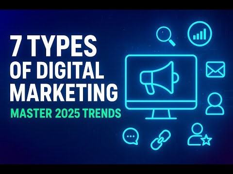 7 Types of Digital Marketing Explained | Beginner’s Guide