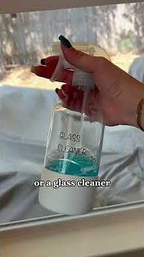 How to clean tall windows and other window cleaning solution options for sparkling windows!