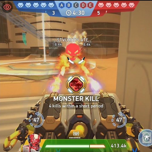 Mech Arena Dreadnought & Hellfire 16, EM Rifle 16 #mecharena