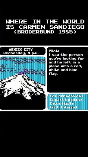 #66 Where in the World is Carmen Sandiego (Broderbund 1985) #365games #retrogaming