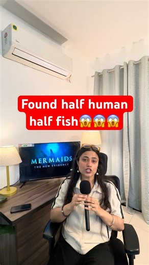 Found half human half fish creature #mermaid #deepsea #mystery #ocean