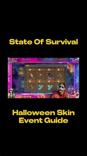 State Of Survival - Halloween Skin Event Guide