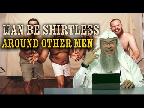 Can Men Be Shirtless Around Other Men? | Assim Al Hakeem Explains