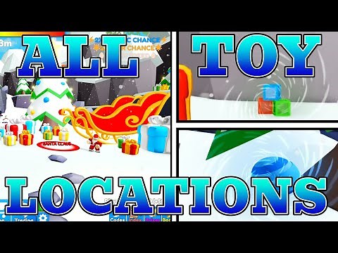 ALL 7 TOY LOCATIONS & SANTAS QUEST | Bubble Gum Mayhem