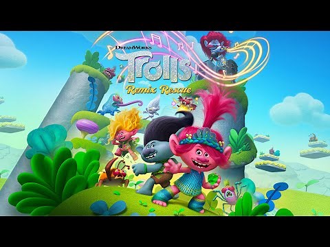 DreamWorks Trolls Remix Rescue Full Gameplay Walkthrough (Longplay)