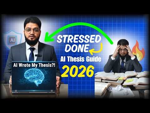 How to Write Your Thesis with AI: From Introduction to Conclusion | Full Tutorial