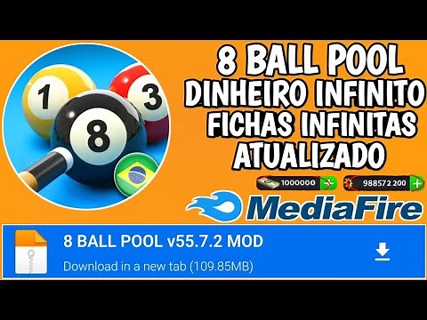 8 Ball Pool Mod Apk Dinheiro e Fichas Infinitas v55.7.2 Funcionando 100% Atualizado 2024 + Tutorial