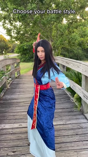 Choose Your Battle Style with Mulan Cosplay!