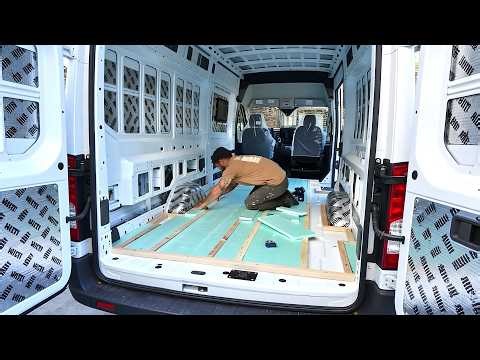 Man Builds Amazing DIY CAMPERVAN From a Normal Van | Start to Finish by @buildersblueprint