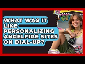 What Was It Like Personalizing Angelfire Sites On Dial-up? - I'm a 90s Baby