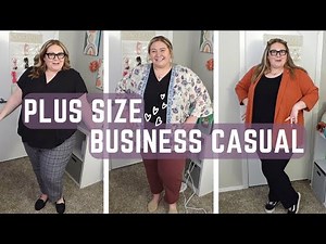 FULL WEEK OF PLUS SIZE WORK OUTFITS!
